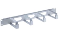 INTELLINET Organizator kabela 19" , 4 stezaljke, 1U, siva 711067